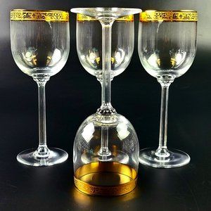 Lenox - Wine Glass Autumn (Wide Gold Band) - Set of 4